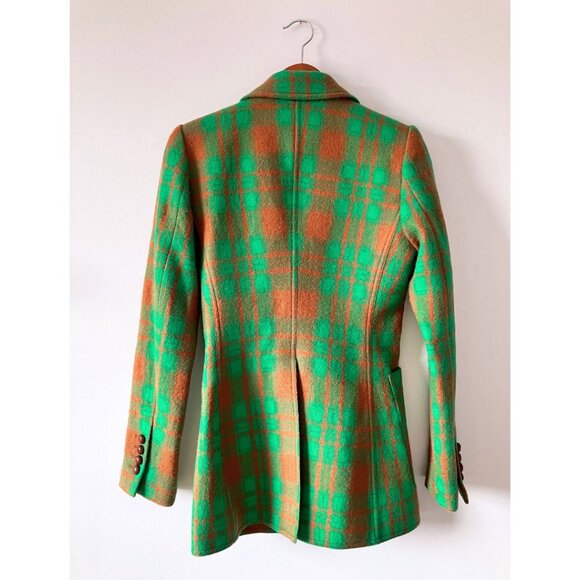 Smythe Checked Birkin Patch Pocket Blazer Multi Size 4 - Picture 5 of 9